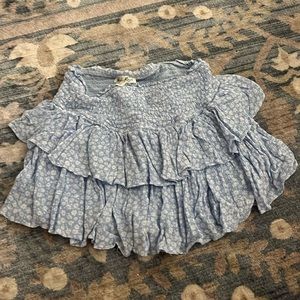 Rock and Rags flower skort